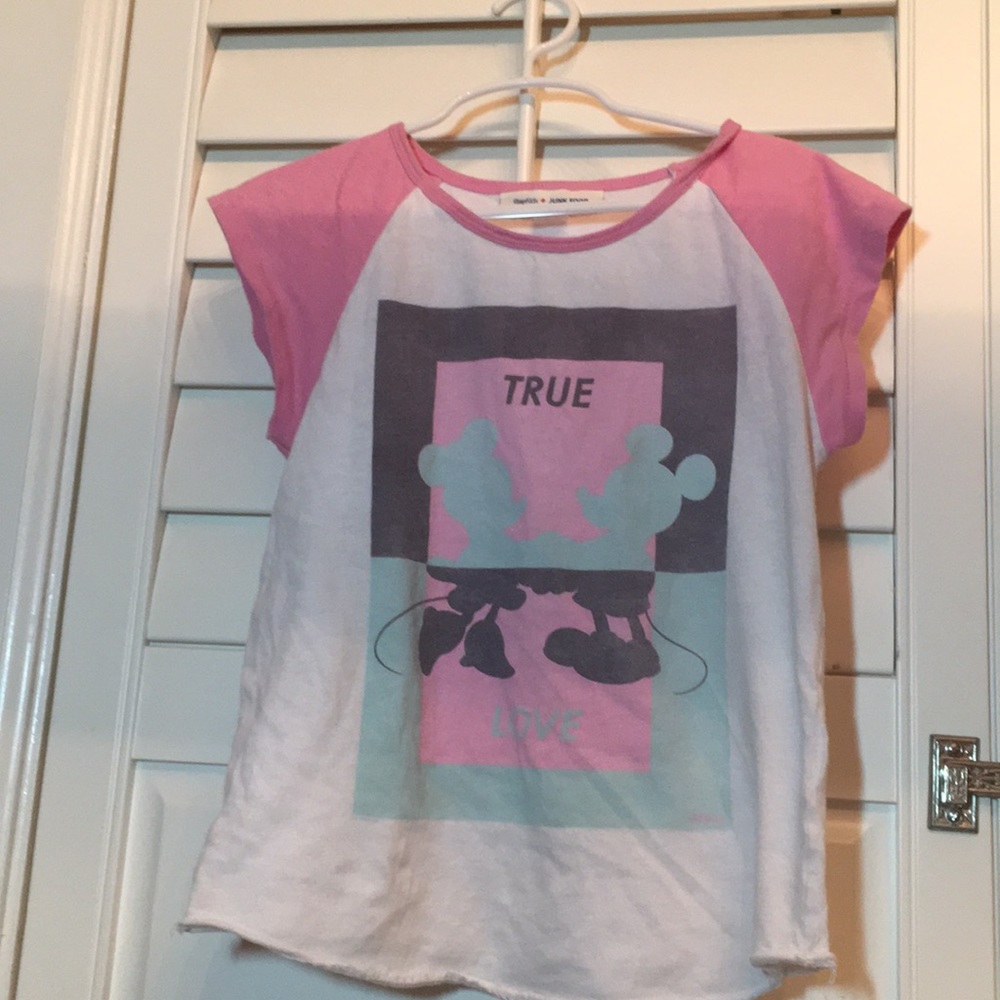 Mini and Mickey Mouse short sleeve Disney shirt